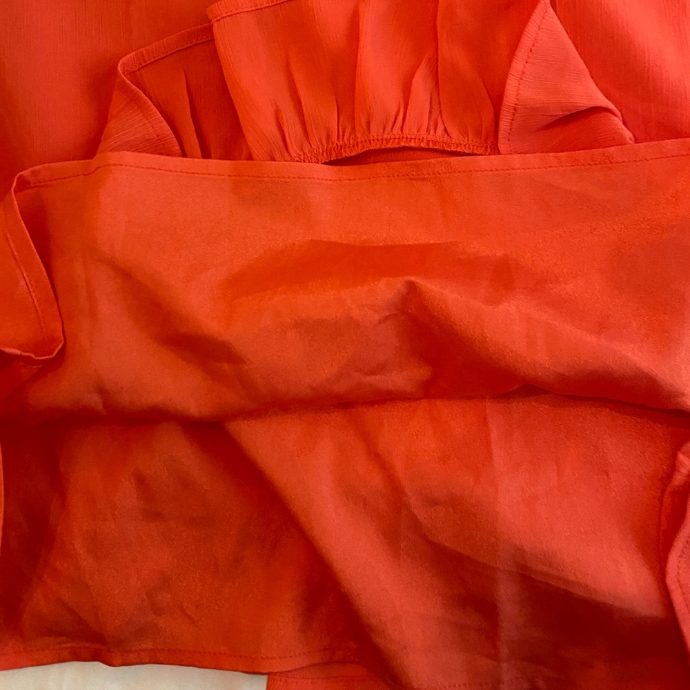 🆕 House of Harlow 1960 x Amari Coral Halter Neck Mini Dress SZ M - Picture 8 of 9